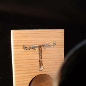 Trinkhornständer Irminsul Kirsche furniert