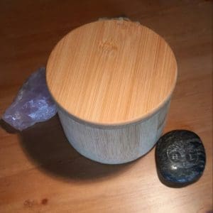 Holzdose Bambus