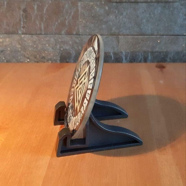 Glasuntersetzer_Valknut_1