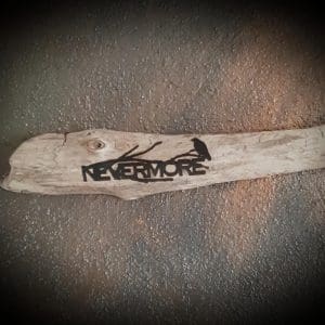 Holzbild Nevermore