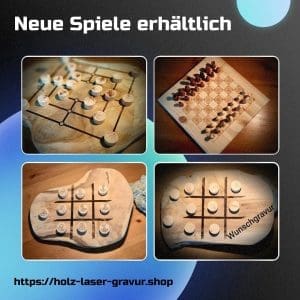 Read more about the article Spiele aus Holz mit Gravur für die ganze Familie