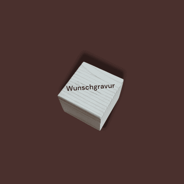 Holzbox mit Wunschgravur 7,5x7,5