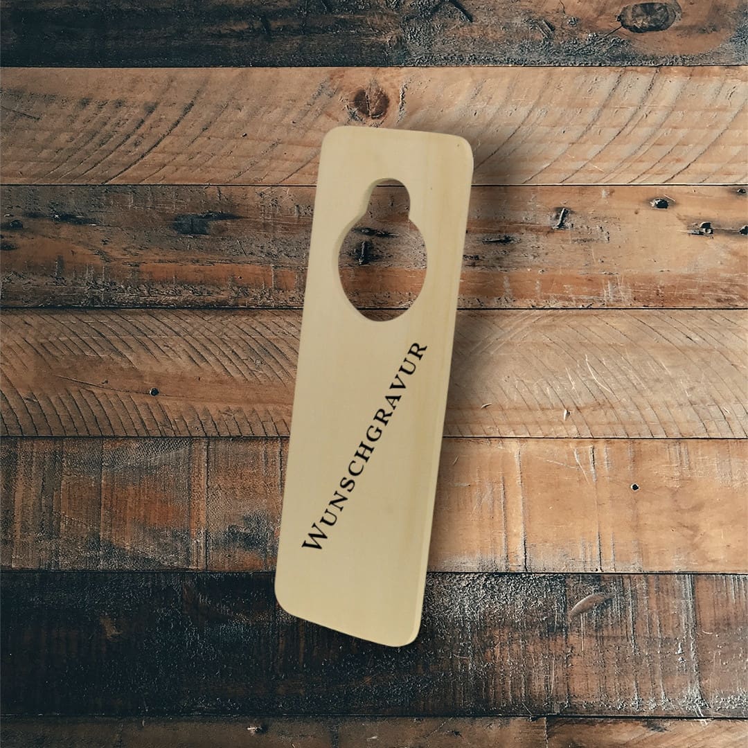 Holz-Türanhänger mit Wunschgravur