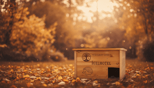 Unser Igelhotel mit Gravur