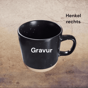 Keramiktasse mit Wunschgravur