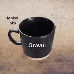 Keramiktasse mit Wunschgravur